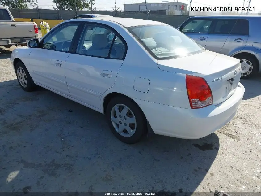 2005 Hyundai Elantra Gls/Gt VIN: KMHDN46D05U969541 Lot: 42573188