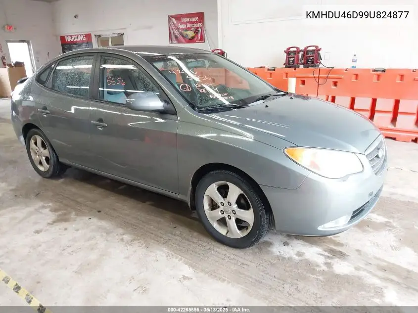 2009 Hyundai Elantra Se VIN: KMHDU46D99U824877 Lot: 42265556
