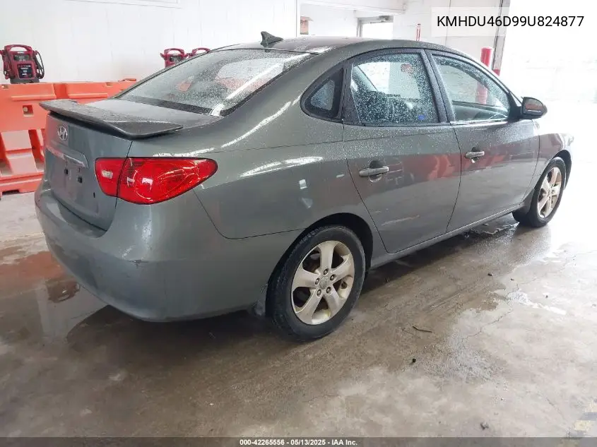 2009 Hyundai Elantra Se VIN: KMHDU46D99U824877 Lot: 42265556