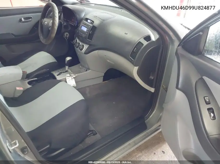 2009 Hyundai Elantra Se VIN: KMHDU46D99U824877 Lot: 42265556