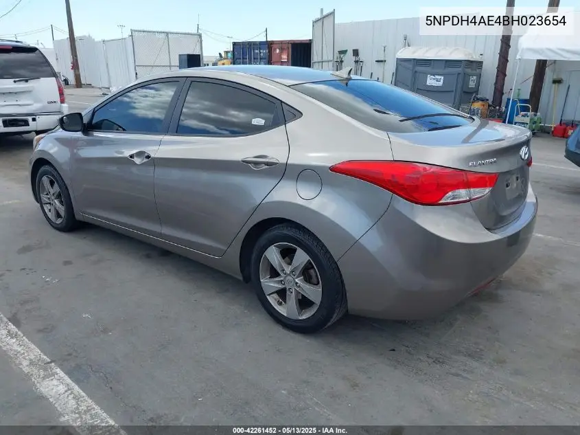 2011 Hyundai Elantra Gls VIN: 5NPDH4AE4BH023654 Lot: 42261452