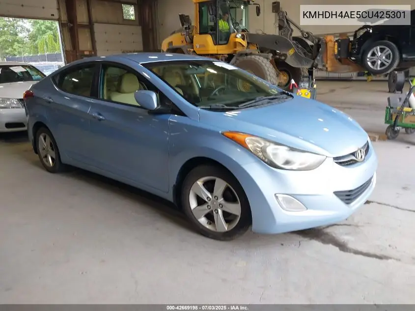 kmhdh4ae5cu425301 KMHDH4AE5CU425301 2012 Hyundai Elantra Gls (Ulsan Plant)