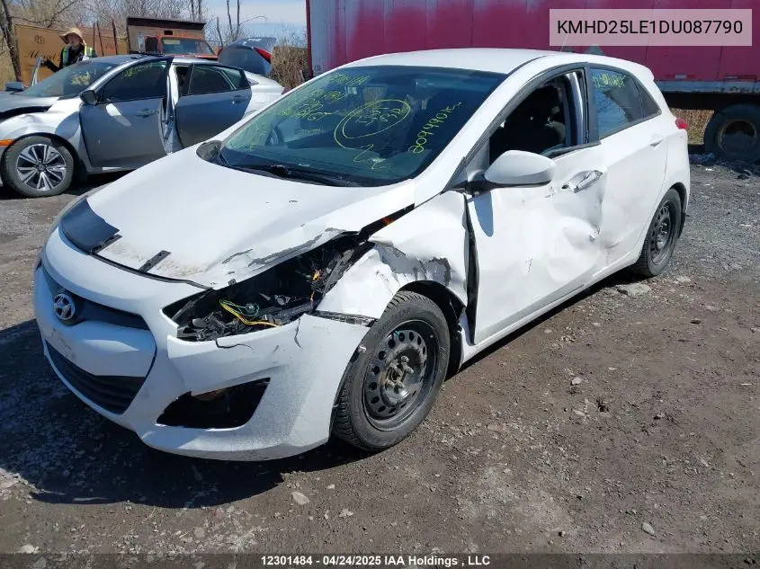2013 Hyundai Elantra Gt Gl VIN: KMHD25LE1DU087790 Lot: 12301484X