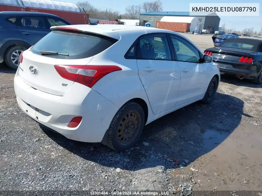 2013 Hyundai Elantra Gt Gl VIN: KMHD25LE1DU087790 Lot: 12301484X
