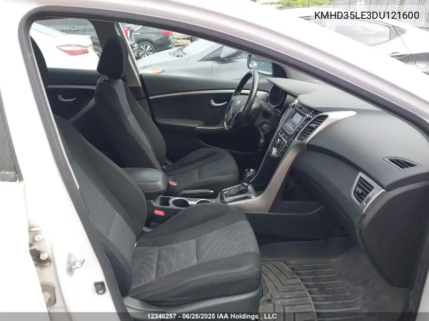 2013 Hyundai Elantra Gt VIN: KMHD35LE3DU121600 Lot: 12346257