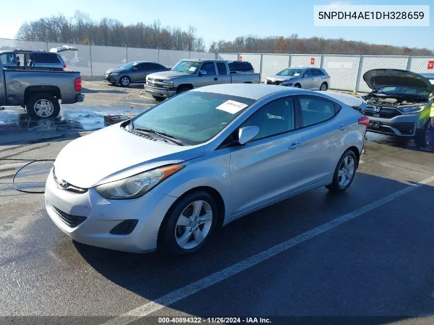 2013 Hyundai Elantra Gls VIN: 5NPDH4AE1DH328659 Lot: 40894322