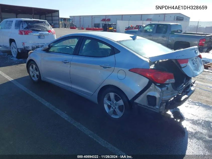 2013 Hyundai Elantra Gls VIN: 5NPDH4AE1DH328659 Lot: 40894322