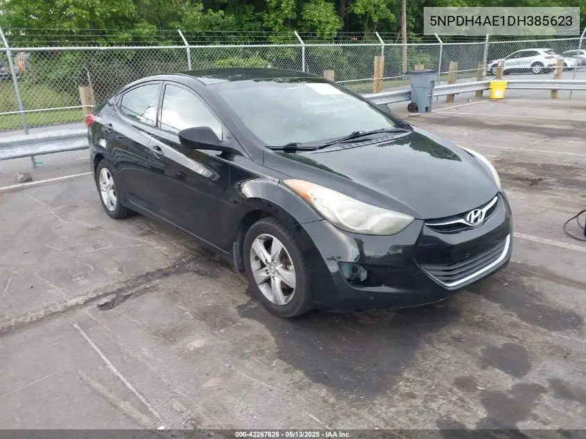 2013 Hyundai Elantra Gls VIN: 5NPDH4AE1DH385623 Lot: 42267626