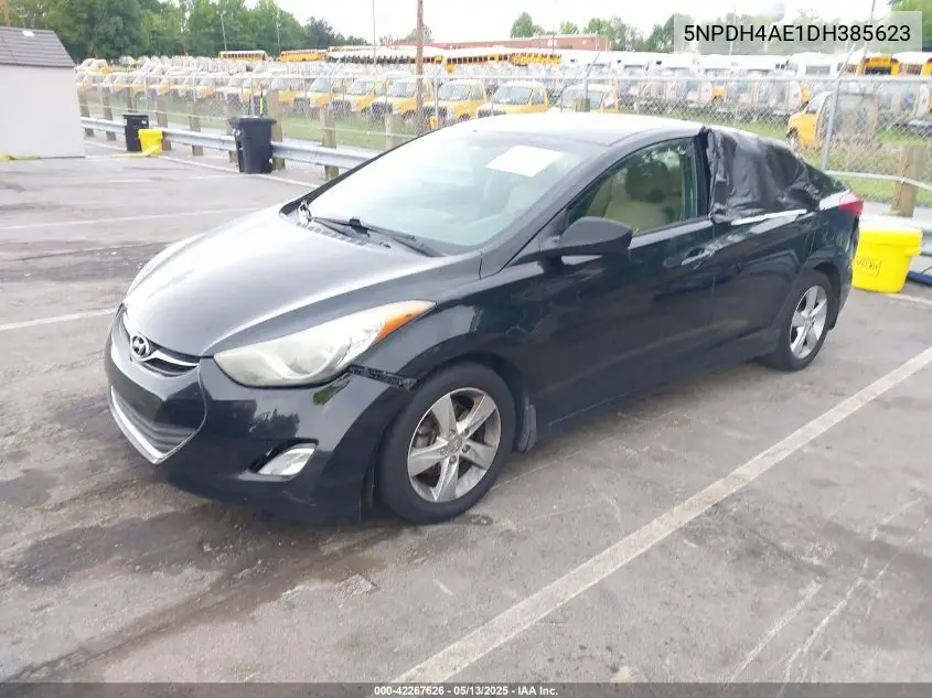2013 Hyundai Elantra Gls VIN: 5NPDH4AE1DH385623 Lot: 42267626