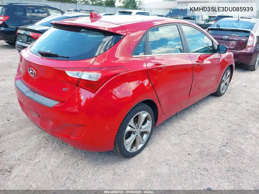 2013 Hyundai Elantra Gt VIN: KMHD35LE3DU085939 Lot: 42623721