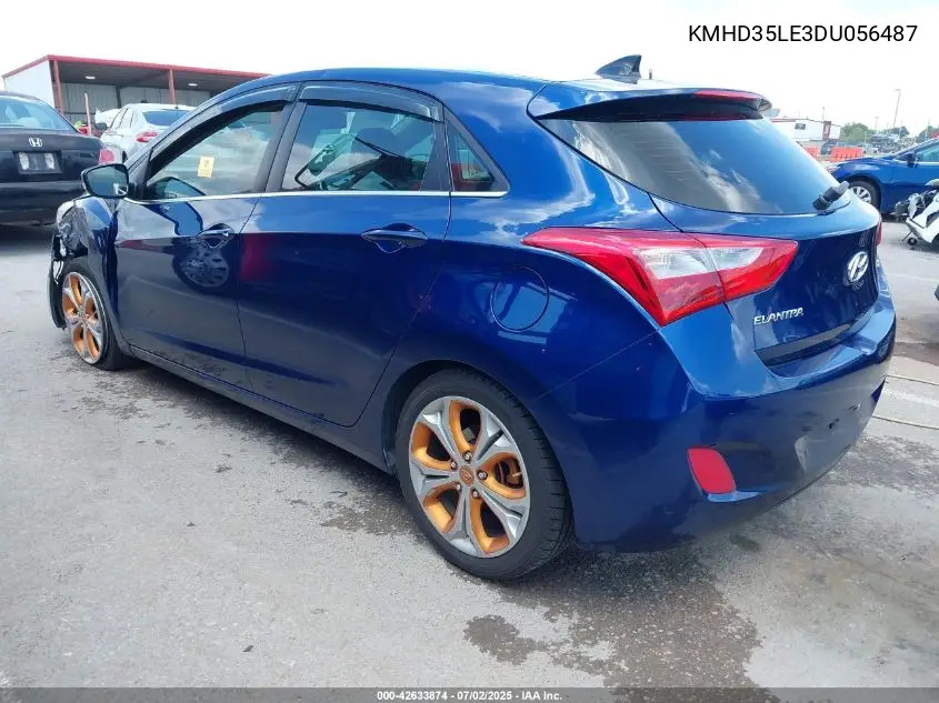 2013 Hyundai Elantra Gt VIN: KMHD35LE3DU056487 Lot: 42633874