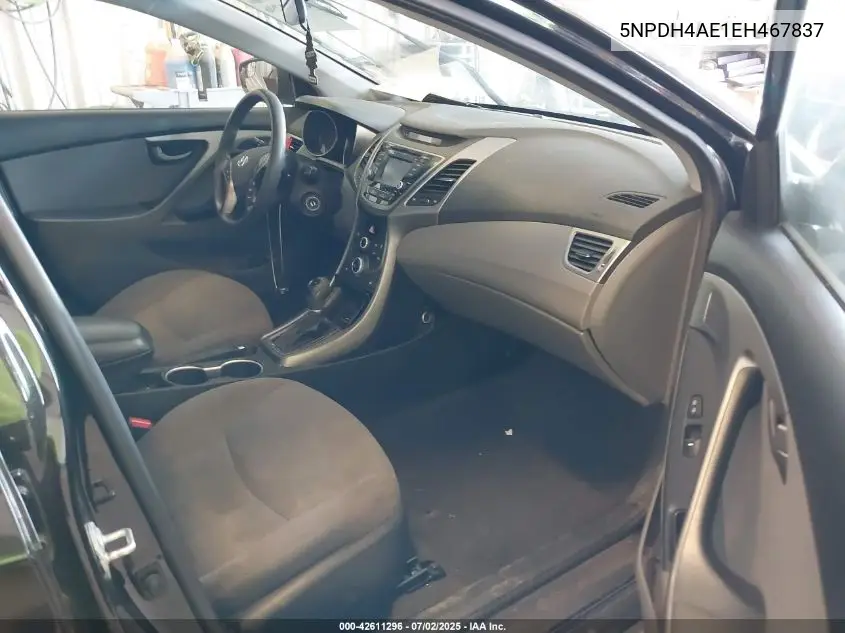 2014 Hyundai Elantra Se VIN: 5NPDH4AE1EH467837 Lot: 42611296