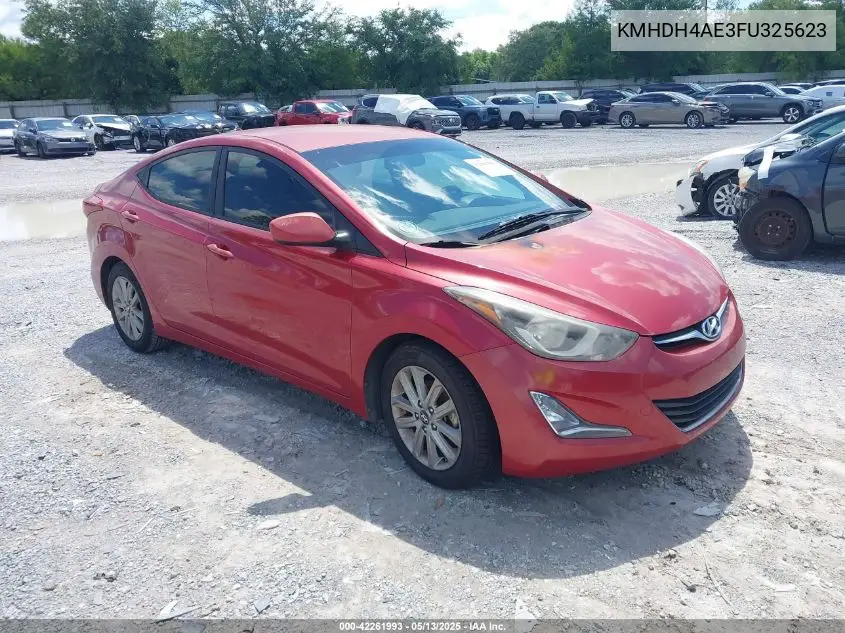 2015 Hyundai Elantra Se VIN: KMHDH4AE3FU325623 Lot: 42261993