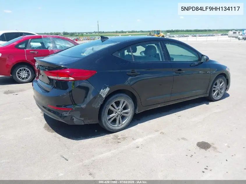 2017 Hyundai Elantra Se VIN: 5NPD84LF9HH134117 Lot: 42617060