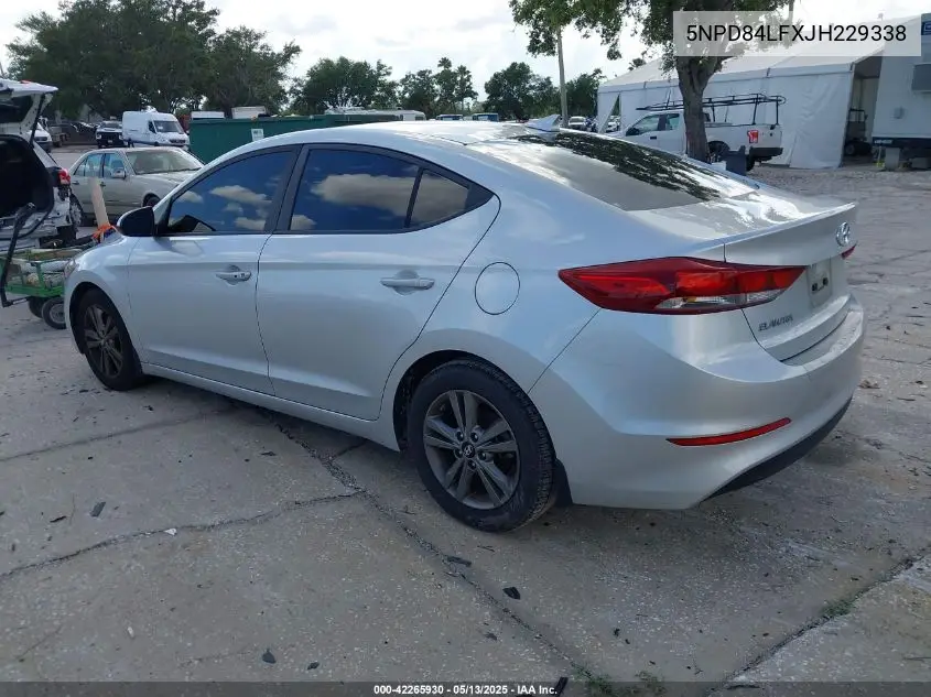 2018 Hyundai Elantra Value Edition VIN: 5NPD84LFXJH229338 Lot: 42265930