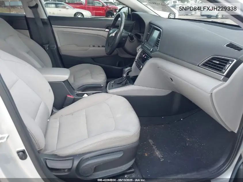 2018 Hyundai Elantra Value Edition VIN: 5NPD84LFXJH229338 Lot: 42265930