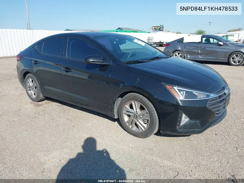 2019 Hyundai Elantra Value Edition VIN: 5NPD84LF1KH478533 Lot: 41978477