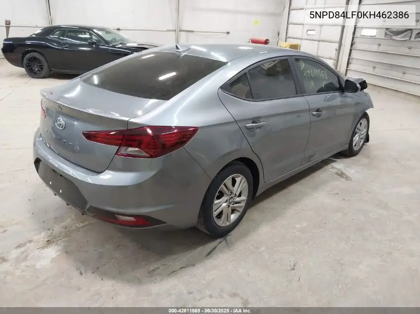 2019 Hyundai Elantra Value Edition VIN: 5NPD84LF0KH462386 Lot: 42611569