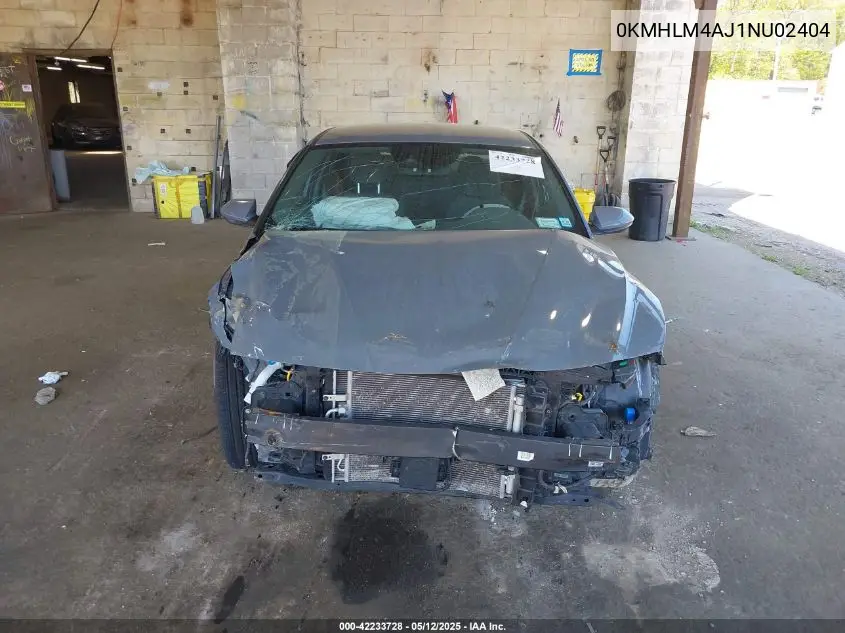2022 Hyundai Elantra Blue VIN: 0KMHLM4AJ1NU02404 Lot: 42233728
