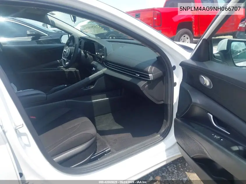 2022 Hyundai Elantra Sel VIN: 5NPLM4AG9NH066707 Lot: 42565629