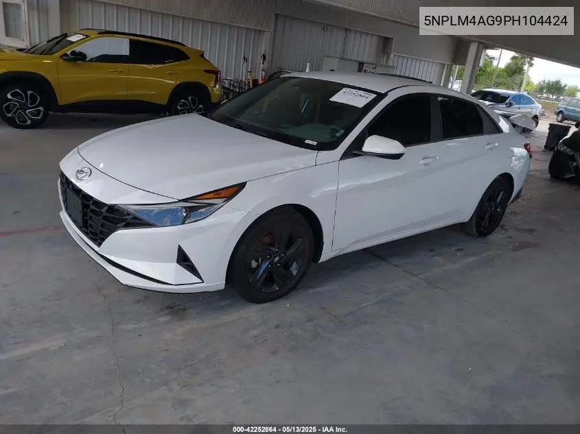2023 Hyundai Elantra Sel VIN: 5NPLM4AG9PH104424 Lot: 42252864