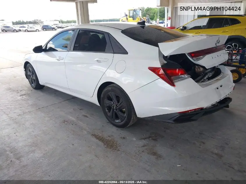2023 Hyundai Elantra Sel VIN: 5NPLM4AG9PH104424 Lot: 42252864