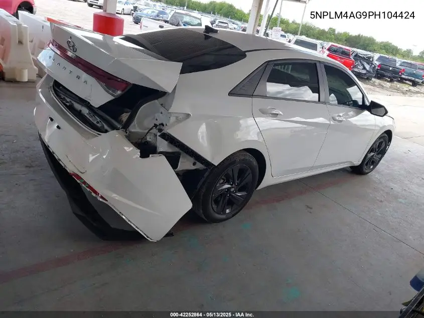 2023 Hyundai Elantra Sel VIN: 5NPLM4AG9PH104424 Lot: 42252864
