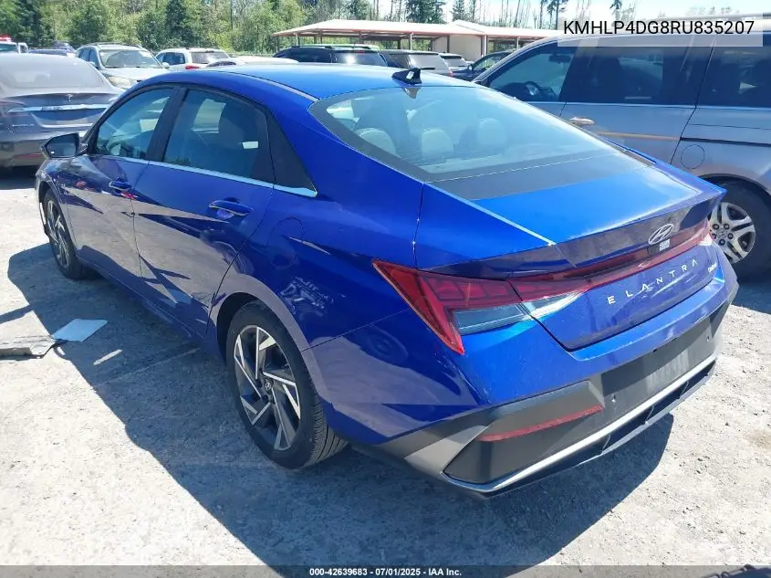 2024 Hyundai Elantra Limited VIN: KMHLP4DG8RU835207 Lot: 42639683