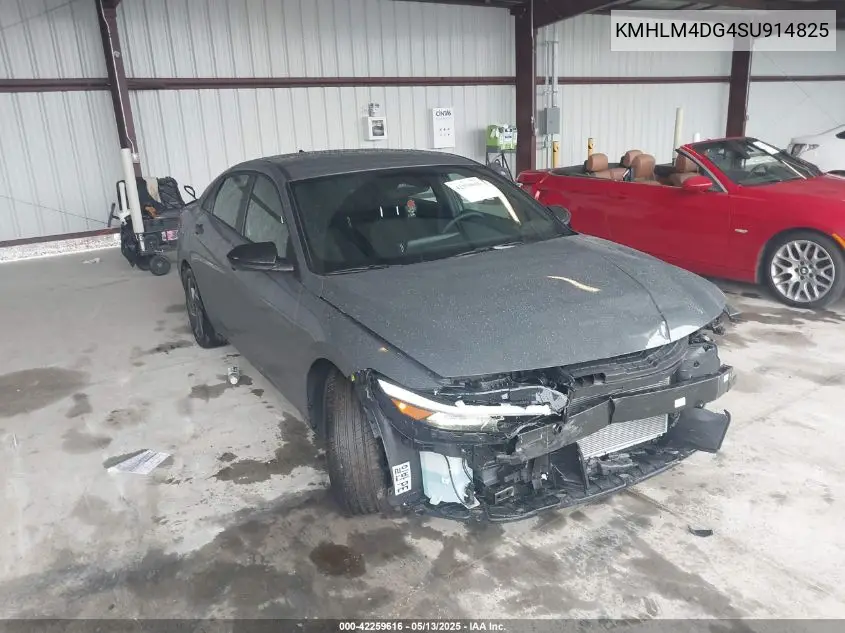 2025 Hyundai Elantra Sel Sport VIN: KMHLM4DG4SU914825 Lot: 42259616