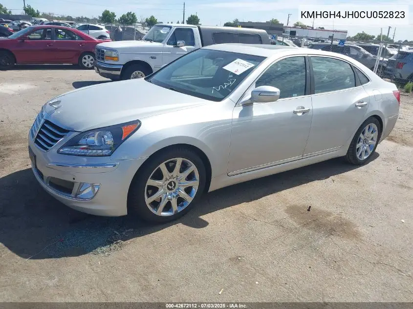 2012 Hyundai Equus Signature VIN: KMHGH4JH0CU052823 Lot: 42672112