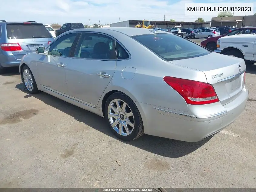 2012 Hyundai Equus Signature VIN: KMHGH4JH0CU052823 Lot: 42672112