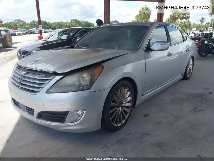 2014 Hyundai Equus Signature VIN: KMHGH4JH4EU073743 Lot: 42620941