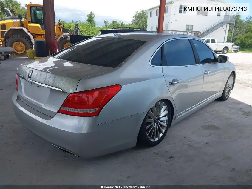 2014 Hyundai Equus Signature VIN: KMHGH4JH4EU073743 Lot: 42620941