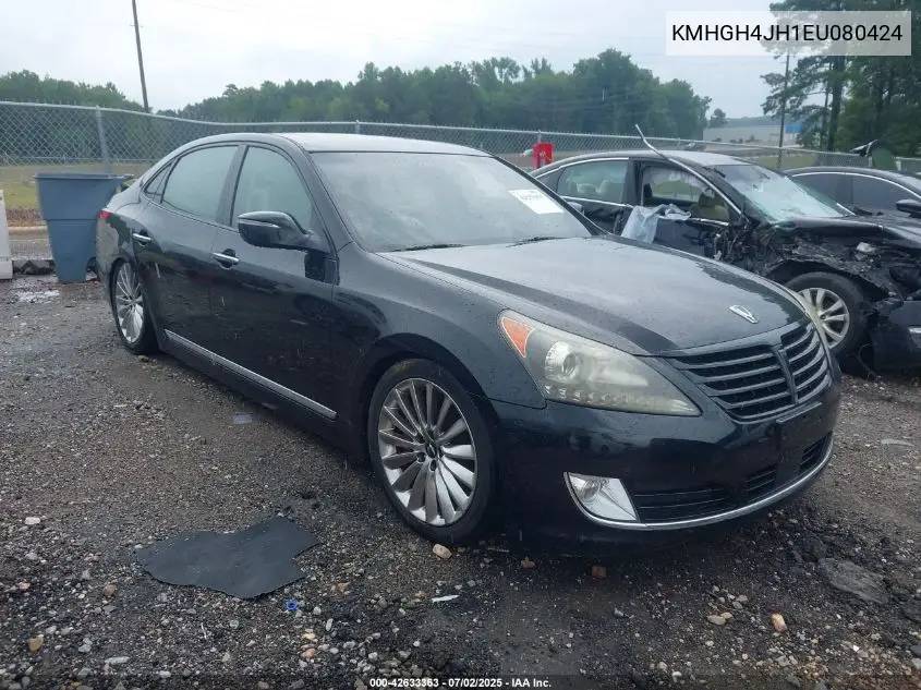 2014 Hyundai Equus Signature VIN: KMHGH4JH1EU080424 Lot: 42633363