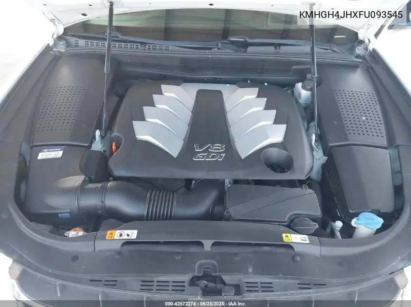 2015 Hyundai Equus Ultimate VIN: KMHGH4JHXFU093545 Lot: 42572274