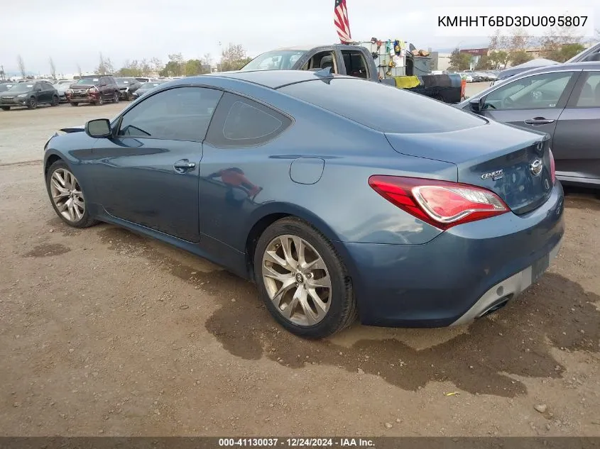 2013 Hyundai Genesis Coupe 2.0T VIN: KMHHT6BD3DU095807 Lot: 41130037