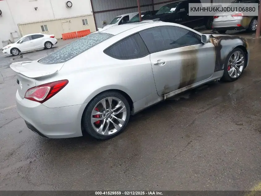 2013 Hyundai Genesis 3.8 Track VIN: KMHHU6KJ0DU106880 Lot: 41529559