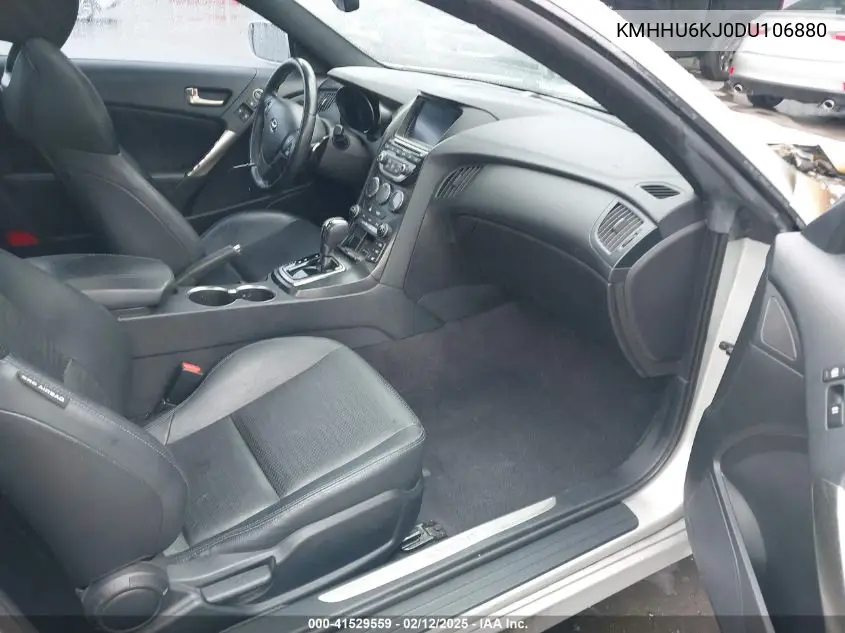 2013 Hyundai Genesis 3.8 Track VIN: KMHHU6KJ0DU106880 Lot: 41529559