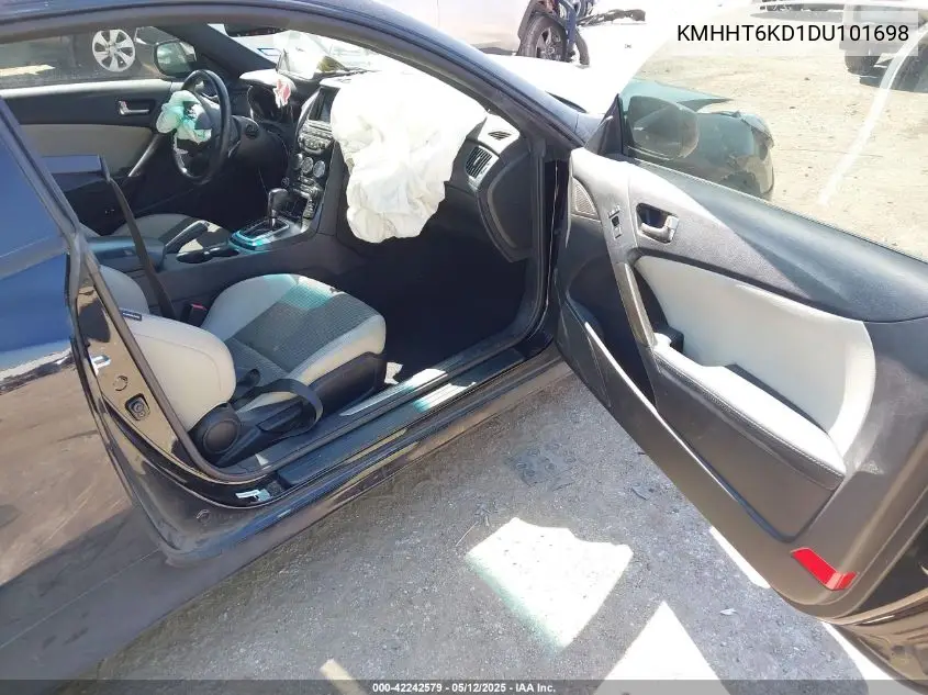 2013 Hyundai Genesis Coupe 2.0T Premium VIN: KMHHT6KD1DU101698 Lot: 42242579
