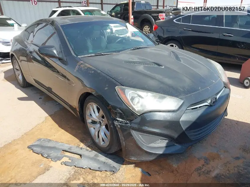 2013 Hyundai Genesis 2.0T Premium VIN: KMHHT6KD2DU082157 Lot: 42332640
