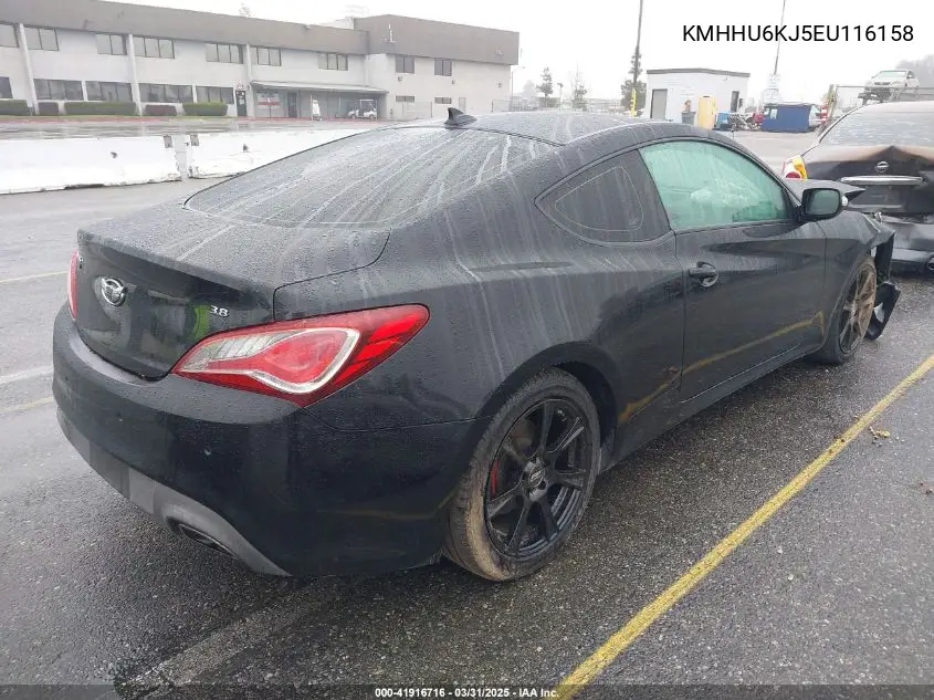 2014 Hyundai Genesis 3.8 Grand Touring VIN: KMHHU6KJ5EU116158 Lot: 41916716