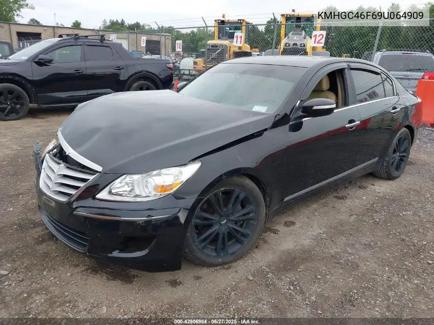 2009 Hyundai Genesis 4.6 VIN: KMHGC46F69U064909 Lot: 42606984