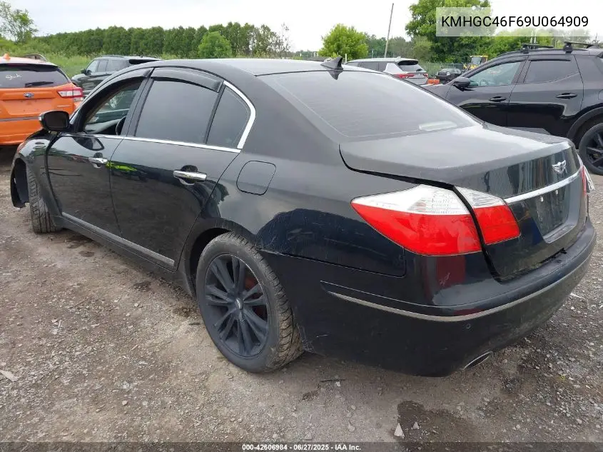 2009 Hyundai Genesis 4.6 VIN: KMHGC46F69U064909 Lot: 42606984
