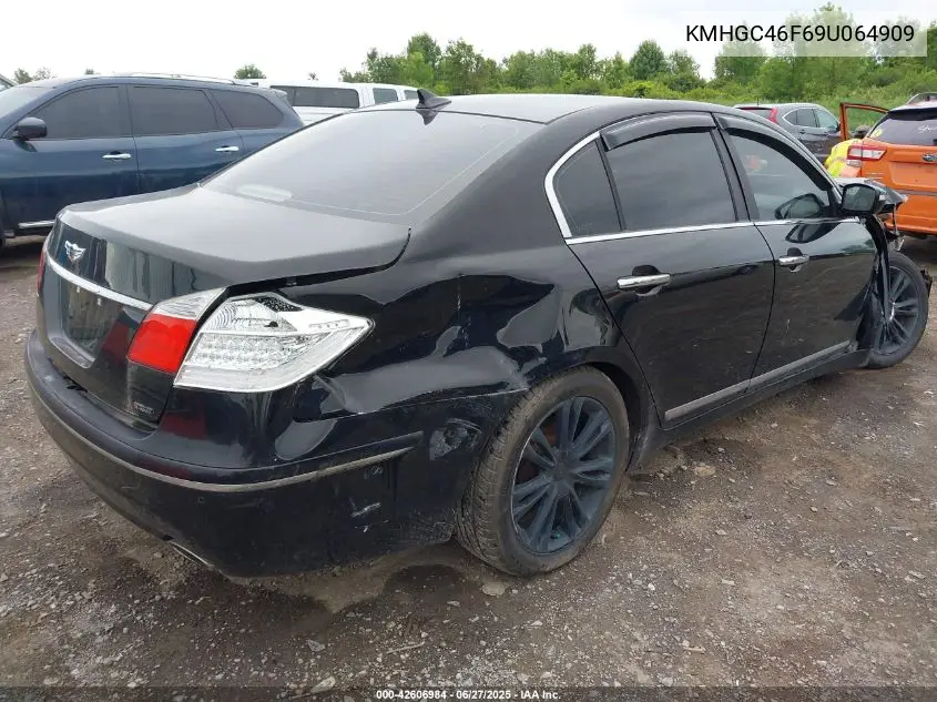 2009 Hyundai Genesis 4.6 VIN: KMHGC46F69U064909 Lot: 42606984