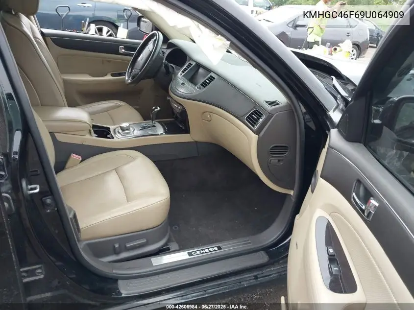 2009 Hyundai Genesis 4.6 VIN: KMHGC46F69U064909 Lot: 42606984