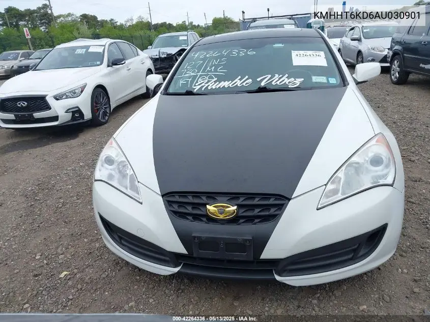 2010 Hyundai Genesis 2.0T Premium VIN: KMHHT6KD6AU030901 Lot: 42264336