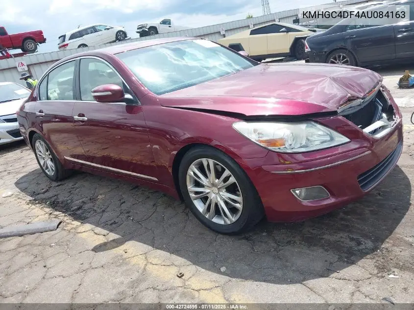 2010 Hyundai Genesis 4.6 VIN: KMHGC4DF4AU084163 Lot: 42724595