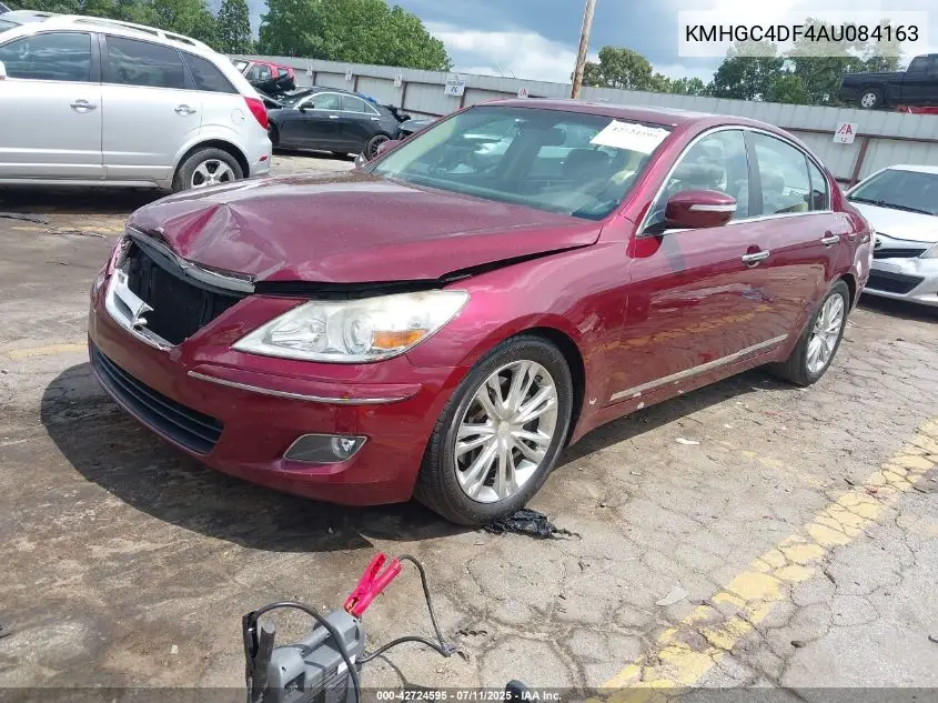 2010 Hyundai Genesis 4.6 VIN: KMHGC4DF4AU084163 Lot: 42724595