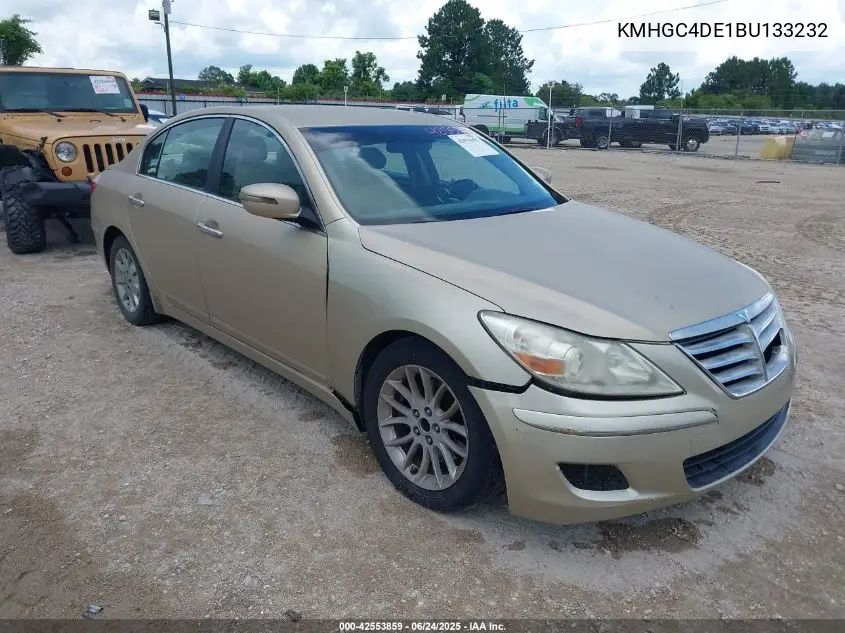 2011 Hyundai Genesis 3.8 VIN: KMHGC4DE1BU133232 Lot: 42553859