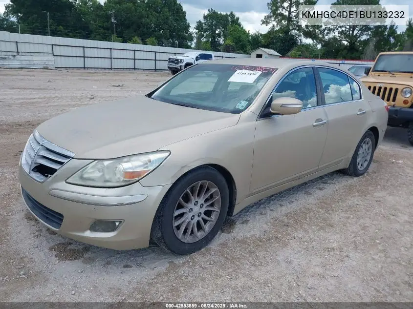 2011 Hyundai Genesis 3.8 VIN: KMHGC4DE1BU133232 Lot: 42553859